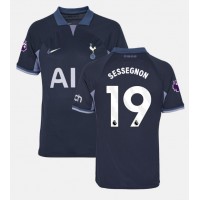 Camisa de Futebol Tottenham Hotspur Ryan Sessegnon #19 Equipamento Secundário 2023-24 Manga Curta